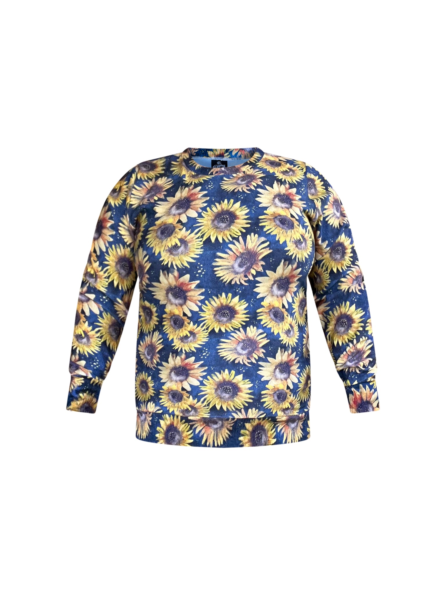 Ladies Sweatshirt in 'Sunflowers'